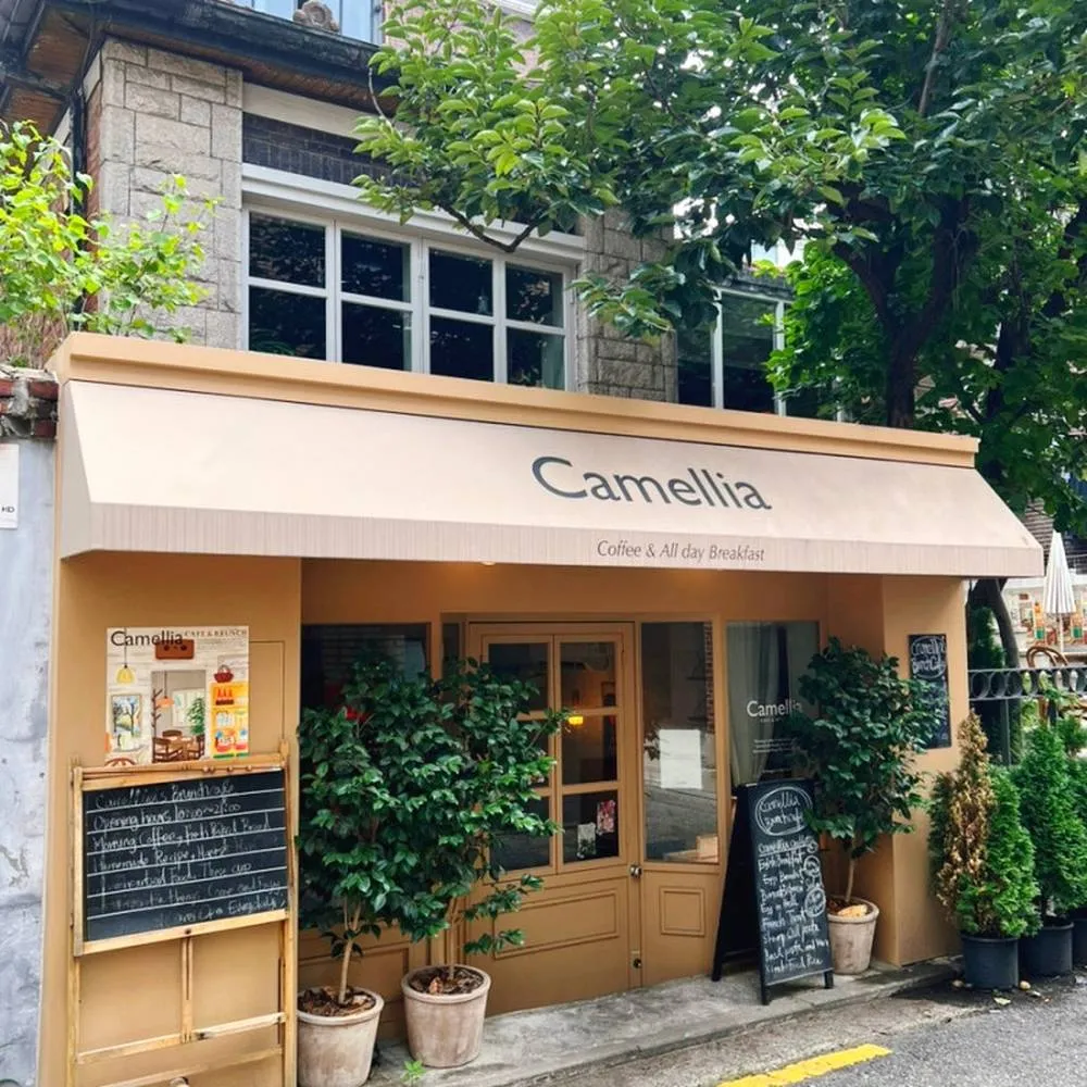 Camellia。朝食も楽しめる小さなカフェ。